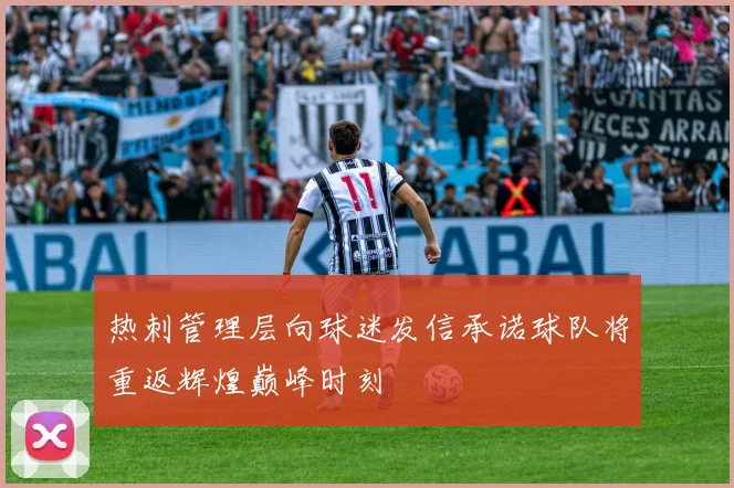 热刺管理层向球迷发信承诺球队将重返辉煌巅峰时刻