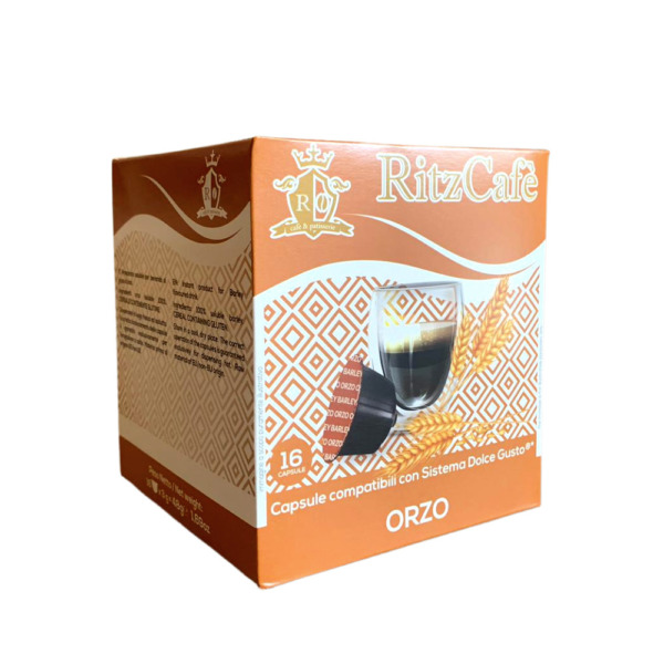 Ritzcafè - orzo - 16 capsule compatibili Dolce Gusto