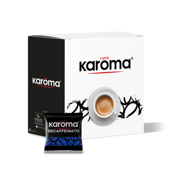 Caffè Decaffeinato in cialde Karoma - 100 cialde