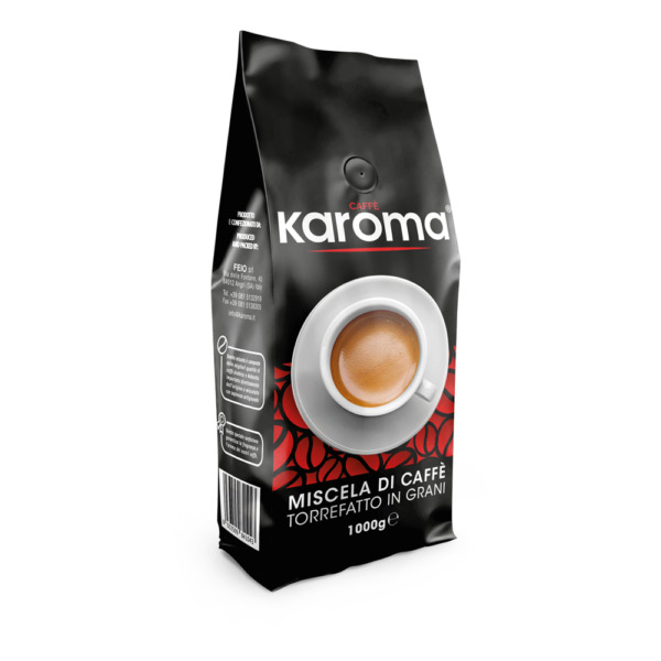 Karoma Rosso - Caffè in grani 1kg