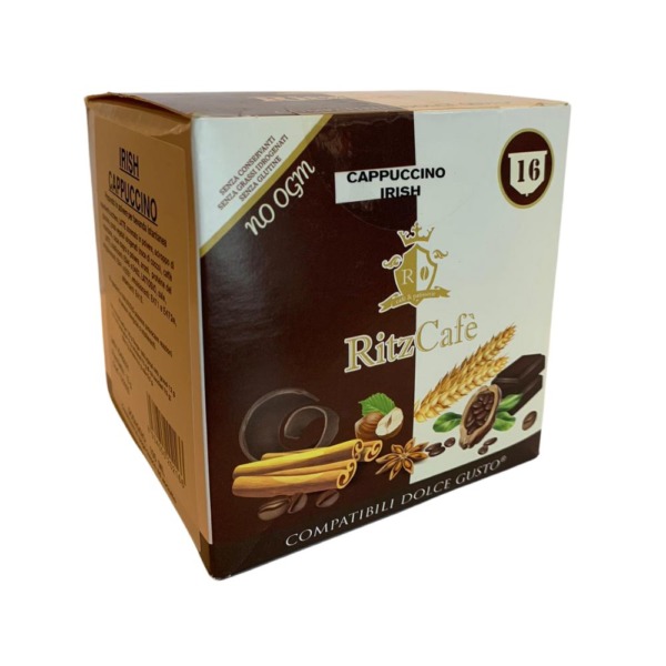 Ritzcafè - Irish cappuccino - 16 capsule compatibili Dolce Gusto