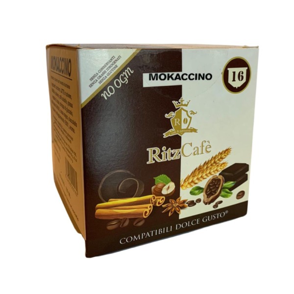 Ritzcafè - Mokaccino - 16 capsule compatibili Dolce Gusto