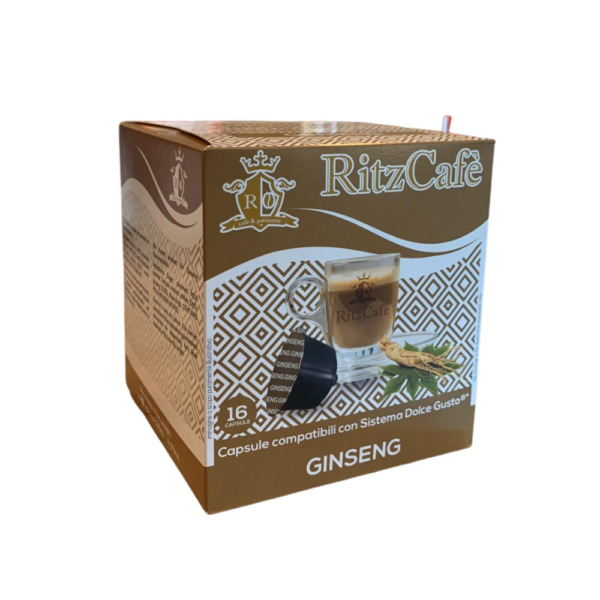 Ritz Cafè - Ginseng - 16 capsule compatibili Dolce Gusto